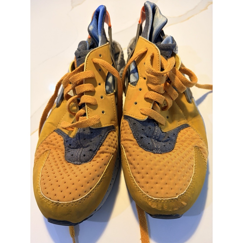 Nike Air Huarache Doernbecher 2023 Orange Denim Wheat Men's Size 12 FD6925-700